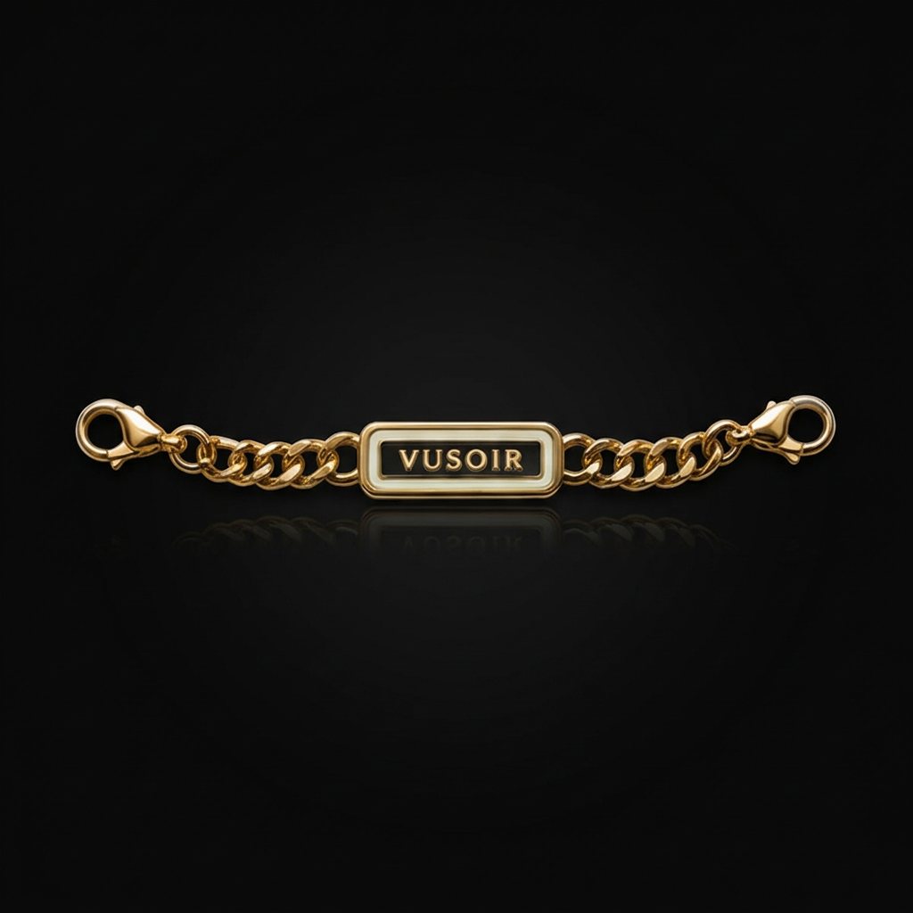 Gold glow lace chain