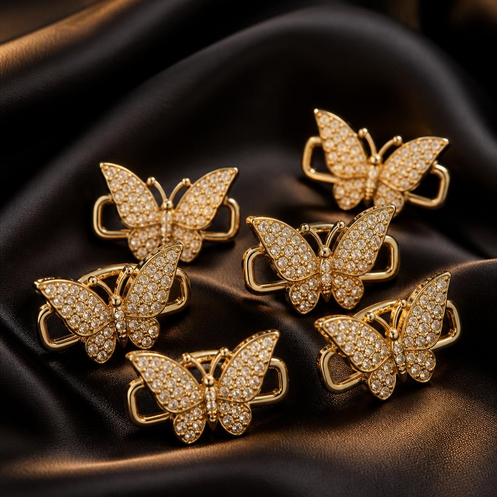 VUSOIR Papillon Pavé Butterfly Charm