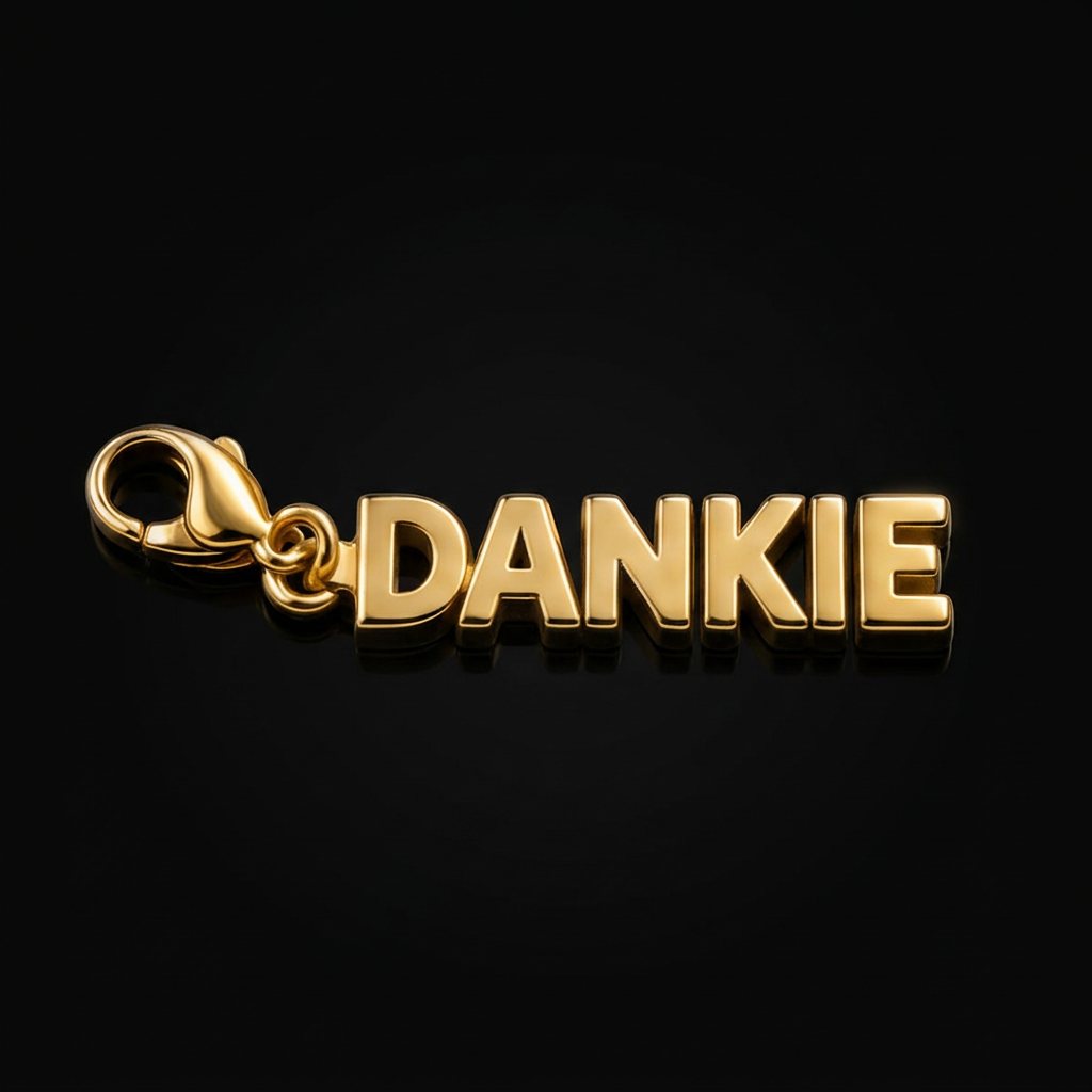 VUSOIR Kasi DANKIE lace charm in Gold